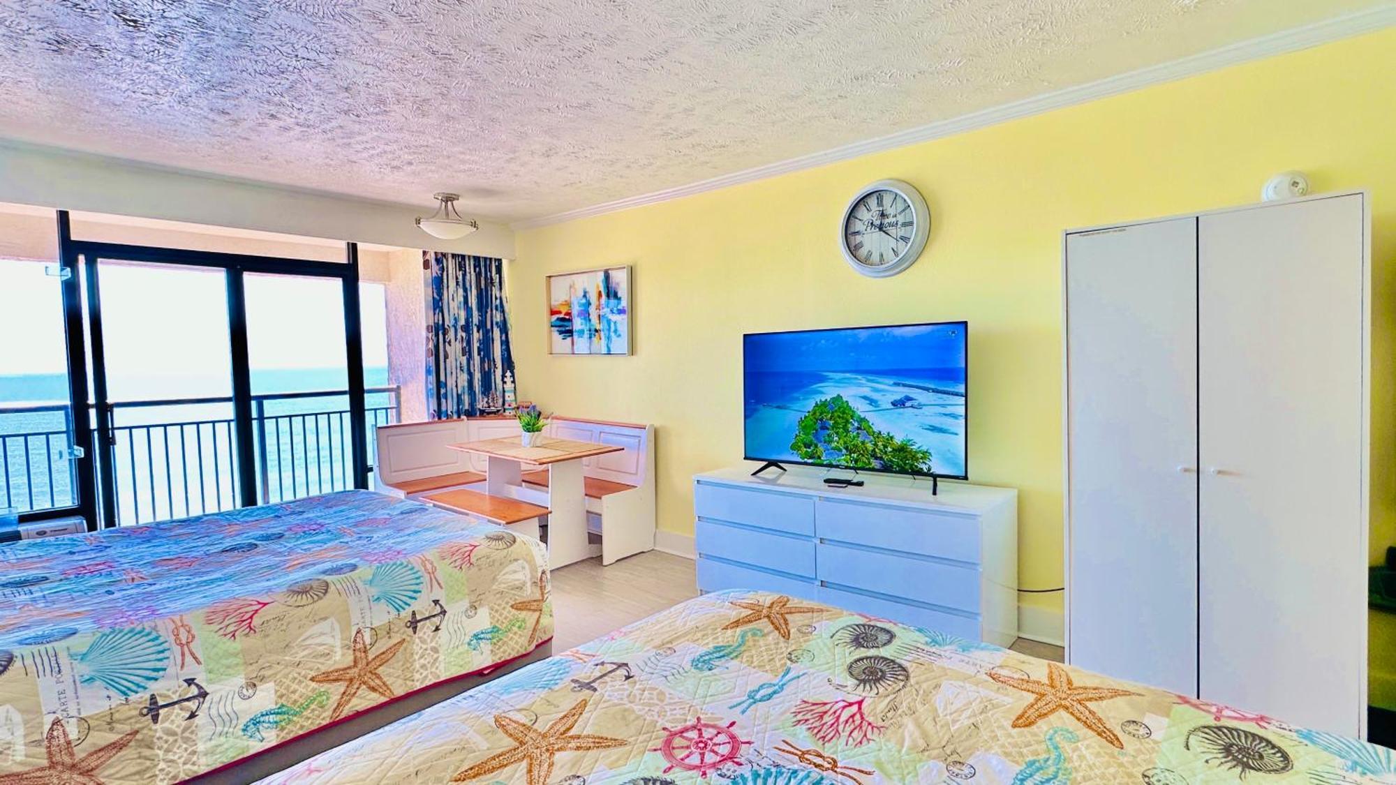 New ! Unique Oceanfront Condo At Ocean Reef Resort-Free Parking - Amazing Pools Myrtle Beach Exterior photo